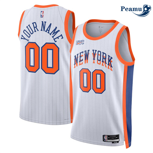 Peamu Maillot foot Custom, New York Knicks 2024/25 - City