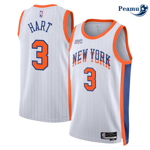 Peamu Maillot foot Josh Hart, New York Knicks 2024/25 - City