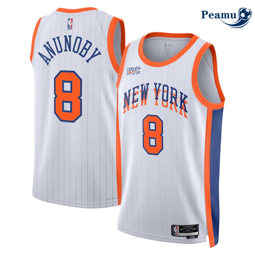 Peamu Maillot foot OG Anunoby, New York Knicks 2024/25 - City