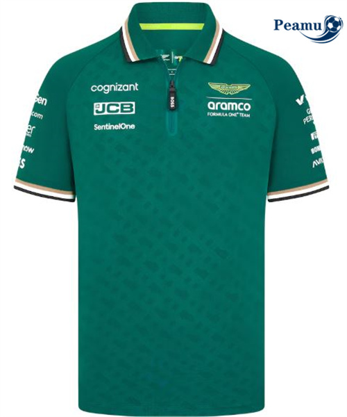 Peamu Maillot foot Polo Aston Martin F1 Team 2025/26
