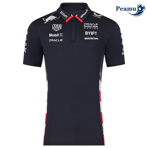 Peamu Maillot foot Polo Oracle Red Bull Racing 2024/25 Team USA