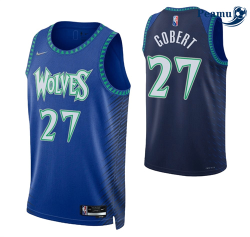 Peamu Maillot foot Rudy Gobert, Minnesota Timberwolves 2021/22 - City