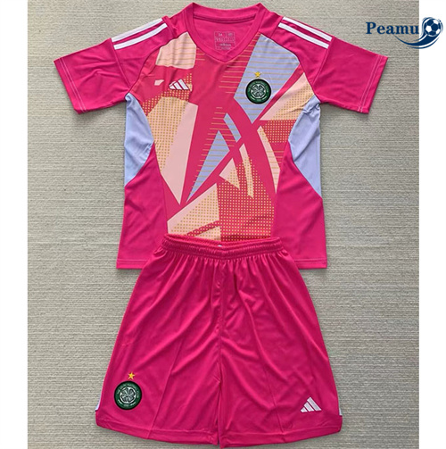 Maillot foot Celtic Enfant Gardien De But Rose 2024-2025