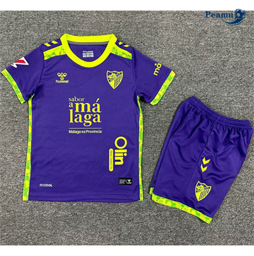 Maillot foot Malaga Enfant Exterieur 2024-2025