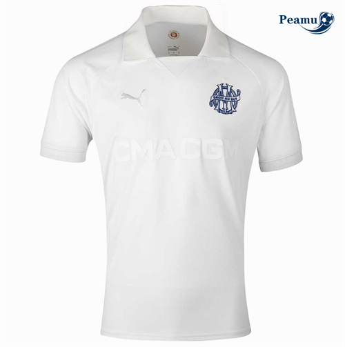 Maillot foot Marseille edition 125e anniversaire Blanc 2024-2025