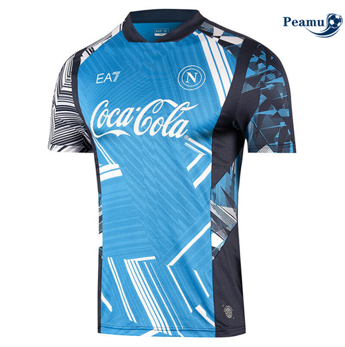 Maillot foot Naples Pre-Match Blue 2024-2025