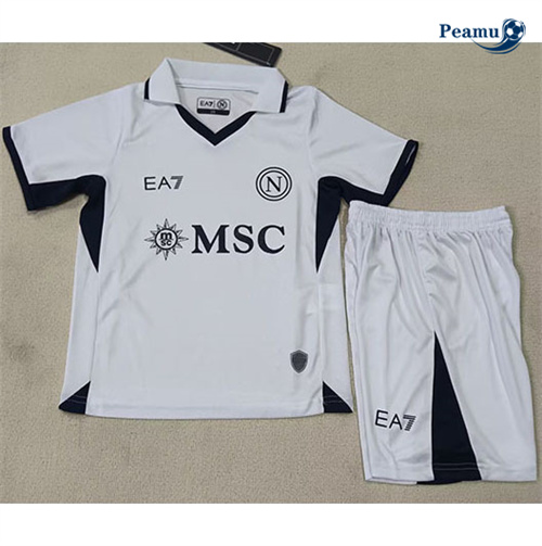 Maillot foot Naples Enfant Exterieur 2024-2025