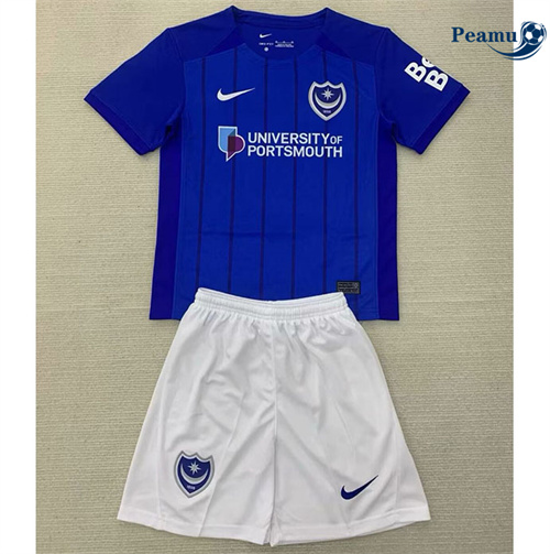 Maillot foot Portsmouth Enfant Domicile 2024-2025