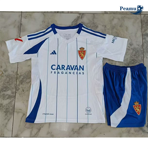 Maillot foot Real Saragosse Enfant Domicile 2024-2025