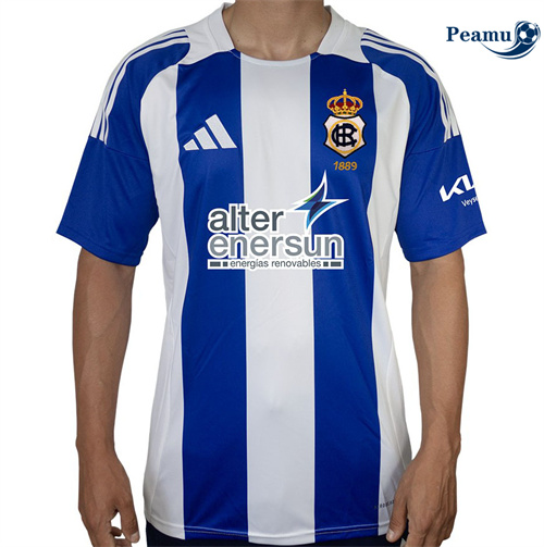 Maillot foot Recreativo de Huelva Domicile 2024-2025