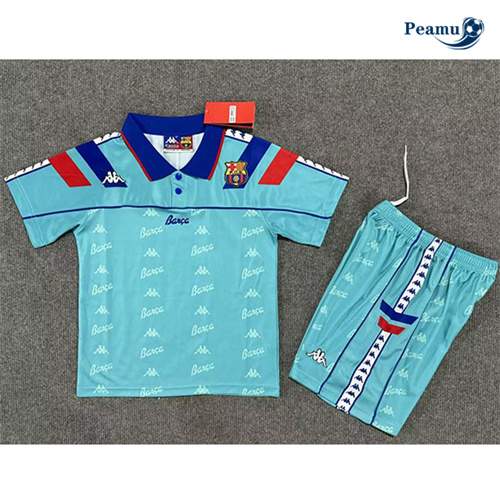 Maillot foot Retro1992-95#Barcelone Enfant Exterieur