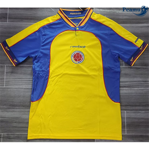 Maillot foot Retro2001#Colombie Domicile