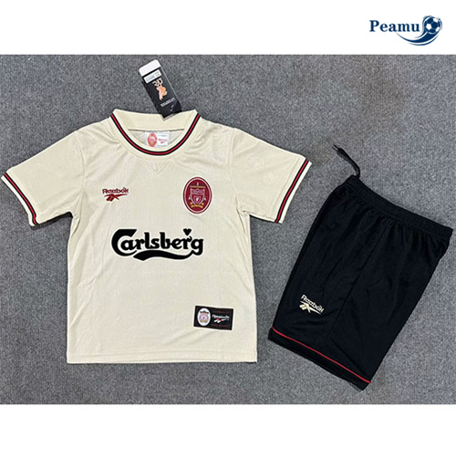 Maillot foot Retro1996-97#Liverpool Enfant Exterieur