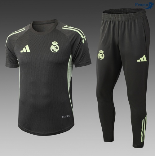 Maillot foot Kit Entrainement Real Madrid Training Noir 2025-2026 peamu 0237