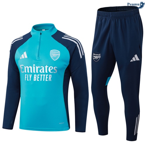 Maillot Survetement Arsenal Bleu/Blanc 2025-2026 peamu 0724