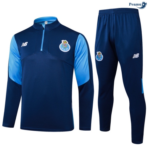 Maillot Survetement FC Porto Bleu Marine/Bleu 2025-2026 peamu 0468