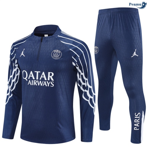 Maillot Survetement PSG Bleu Marine/ 2025-2026 peamu 0669