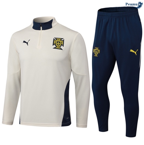 Maillot Survetement Portugal Enfant Jaune/Bleu 2025-2026 peamu 0945