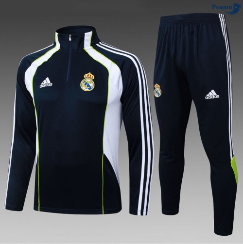 Maillot Survetement Real Madrid Enfant Vert/Blanc/Vert 2025-2026 peamu 0877