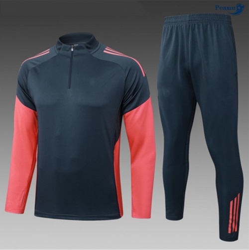 Peamu Survetement Bayern Munich Enfant Gris foncé/Orange 2025-2026 Soldes