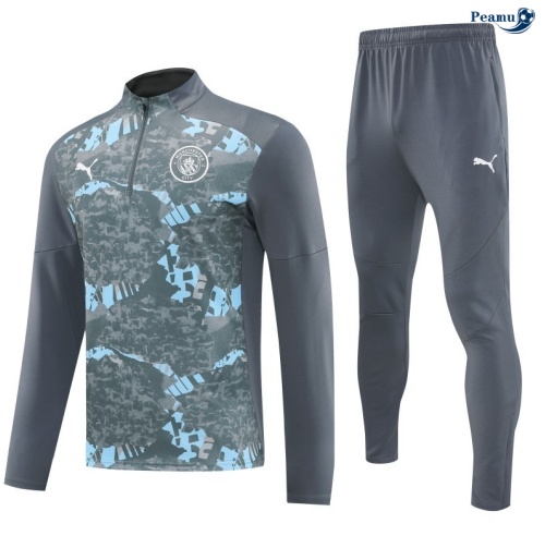 Peamu Survetement Inter Miami Gris/Bleu 2025-2026 Original