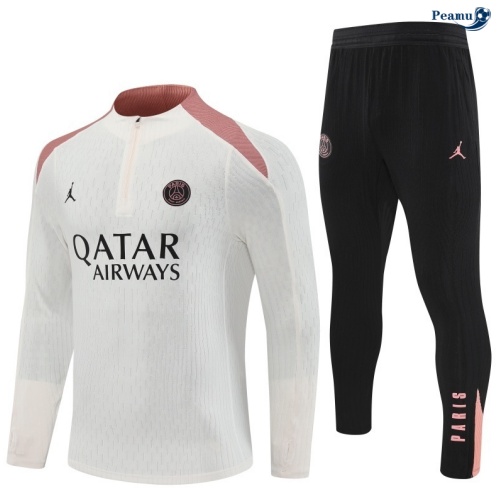 Peamu Survetement Player Paris PSG Jaune/Noir/Rose 2025-2026 Discout