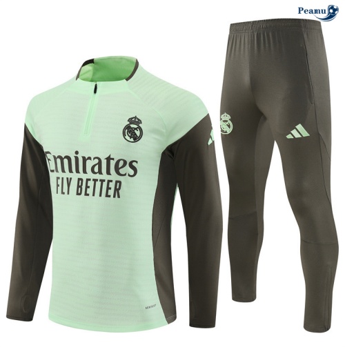 Peamu Survetement Player Real Madrid Vert 2025-2026 Officiel
