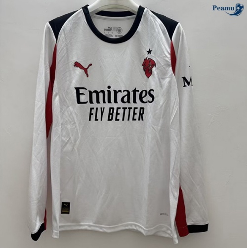 Maillot foot AC Milan Exterieur Manche Longue 2025-2026
