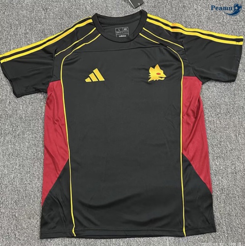Maillot foot AS Rome maillot Noir 2025-2026