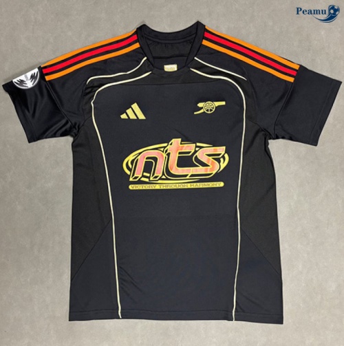 Maillot foot Arsenal maillot NTS collaboration 2025-2026
