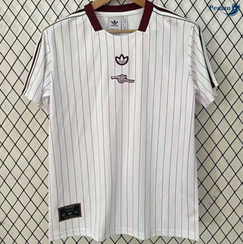 Maillot foot Arsenal retro maillot Blanc 2025-2026
