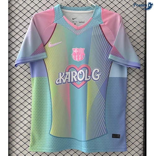 Maillot foot Barcelone maillot Karolg Bleu 2025-2026
