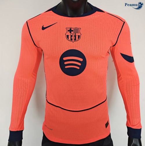 Maillot foot Barcelone Player maillot Third Manche Longue 2025-2026