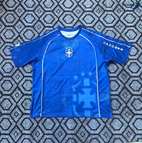 Maillot foot Brésil maillot No. 9 Édition commémorative Bleu 2025-2026