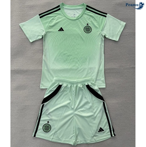 Maillot foot Celtic Enfant maillot Gardien De But Vert 2025-2026