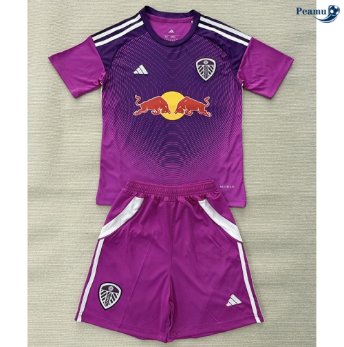 Maillot foot Leeds United Enfant maillot Gardien De But Violet 2025-2026
