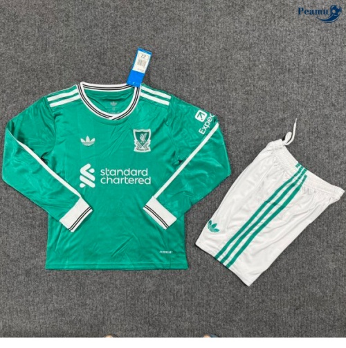 Maillot foot Liverpool Enfant Third Manche Longue 2025-2026