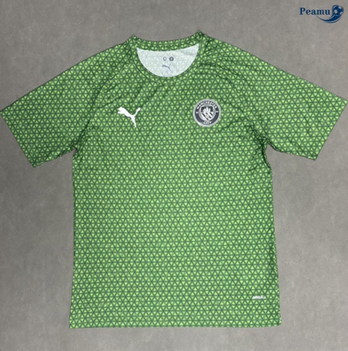 Maillot foot Manchester City maillot Vert 2025-2026
