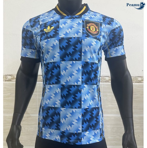 Maillot foot Manchester United Player maillot Bleu 2025-2026