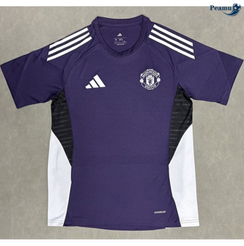 Maillot foot Manchester United maillot Training Violet 2025-2026