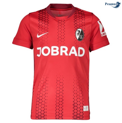 Maillot foot SC Fribourg Domicile Ligue Europa Rouge 2025-2026