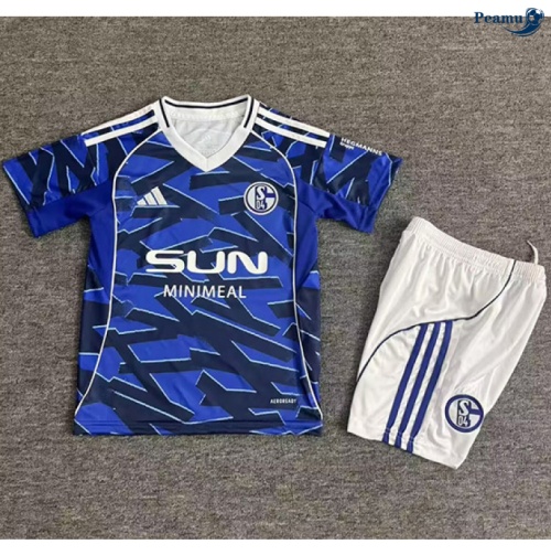 Maillot foot Schalke 04 Enfant Domicile 2025-2026