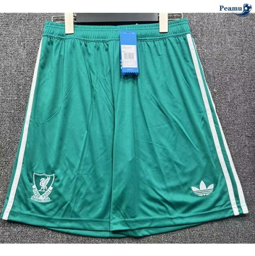 Maillot foot Short Liverpool maillot Vert 2025-2026
