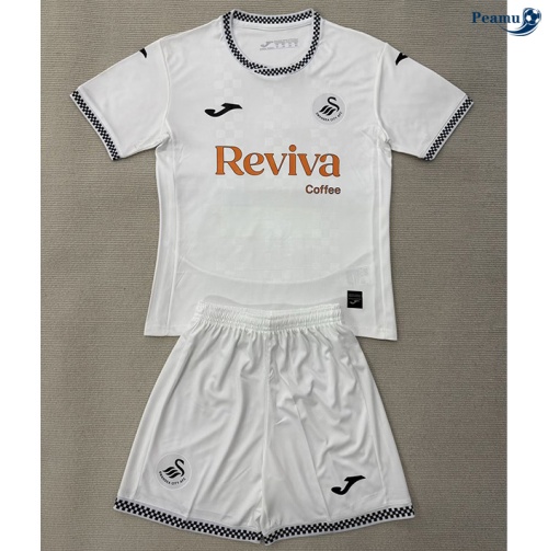 Maillot foot Swansea Enfant Domicile 2025-2026