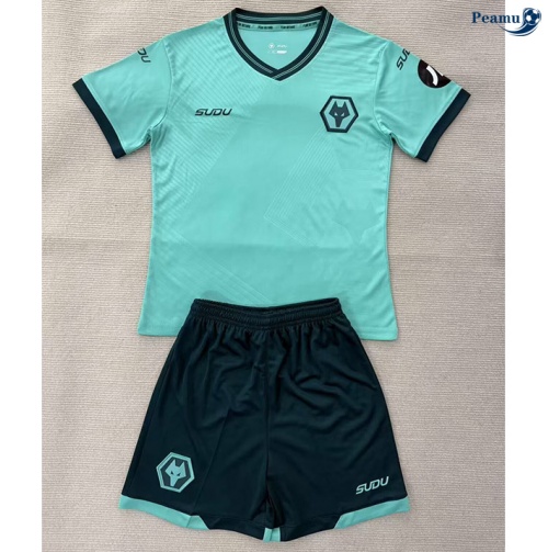Maillot foot Wolverhampton Enfant Exterieur 2025-2026