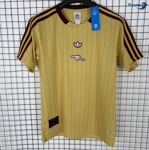 Maillot foot Arsenal retro maillot Jaune 2026-2027