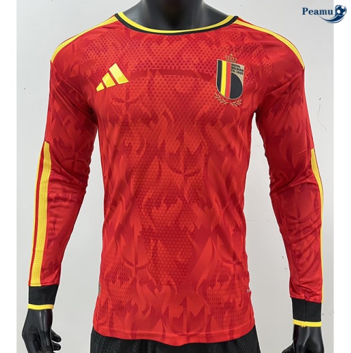 Maillot foot Belgique Player Domicile Manche Longue 2026-2027