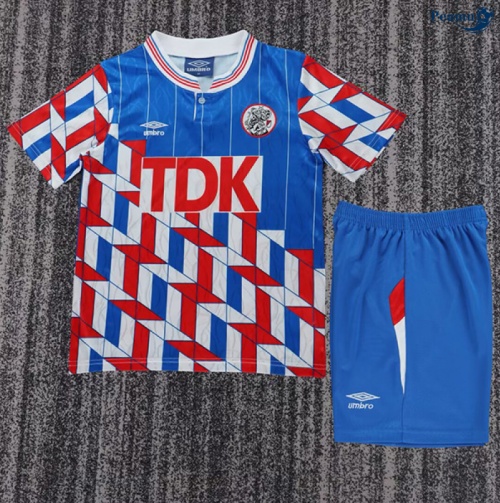 Maillot foot Rétro Ajax Enfant Exterieur 1989-90