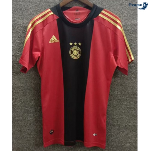 Maillot foot Rétro Allemagne maillot Rouge/Noir 2008