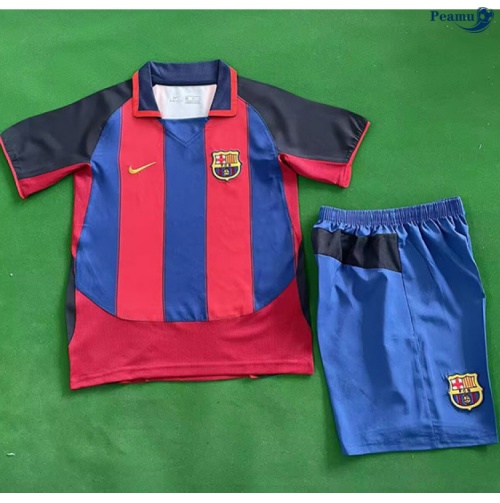 Maillot foot Rétro Barcelone Enfant Domicile 2003-04